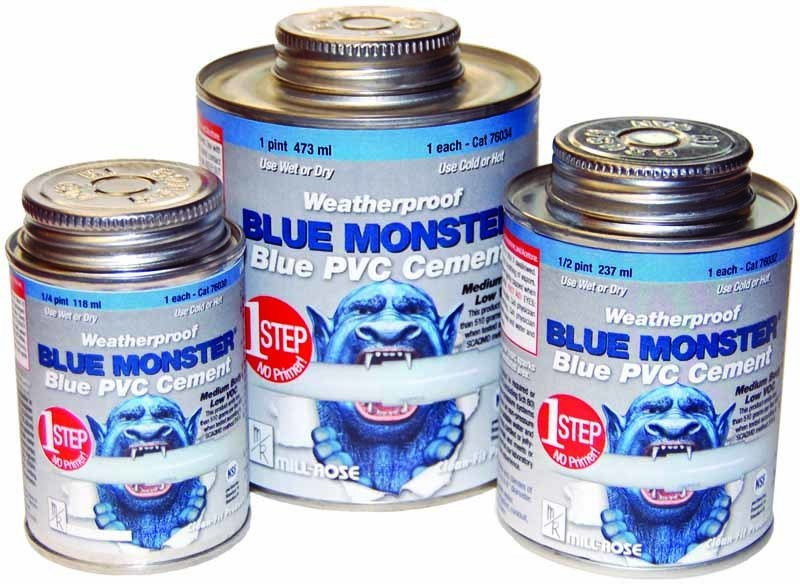Pipe-Fitting Tools - Clean-Fit Products, a division of The Mill-Rose Company, Blue Monster 1-Step PV