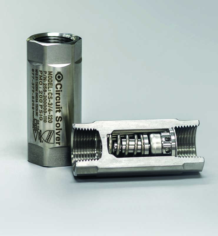 ThermOmegaTech Circuit Solver self-actuating thermostat