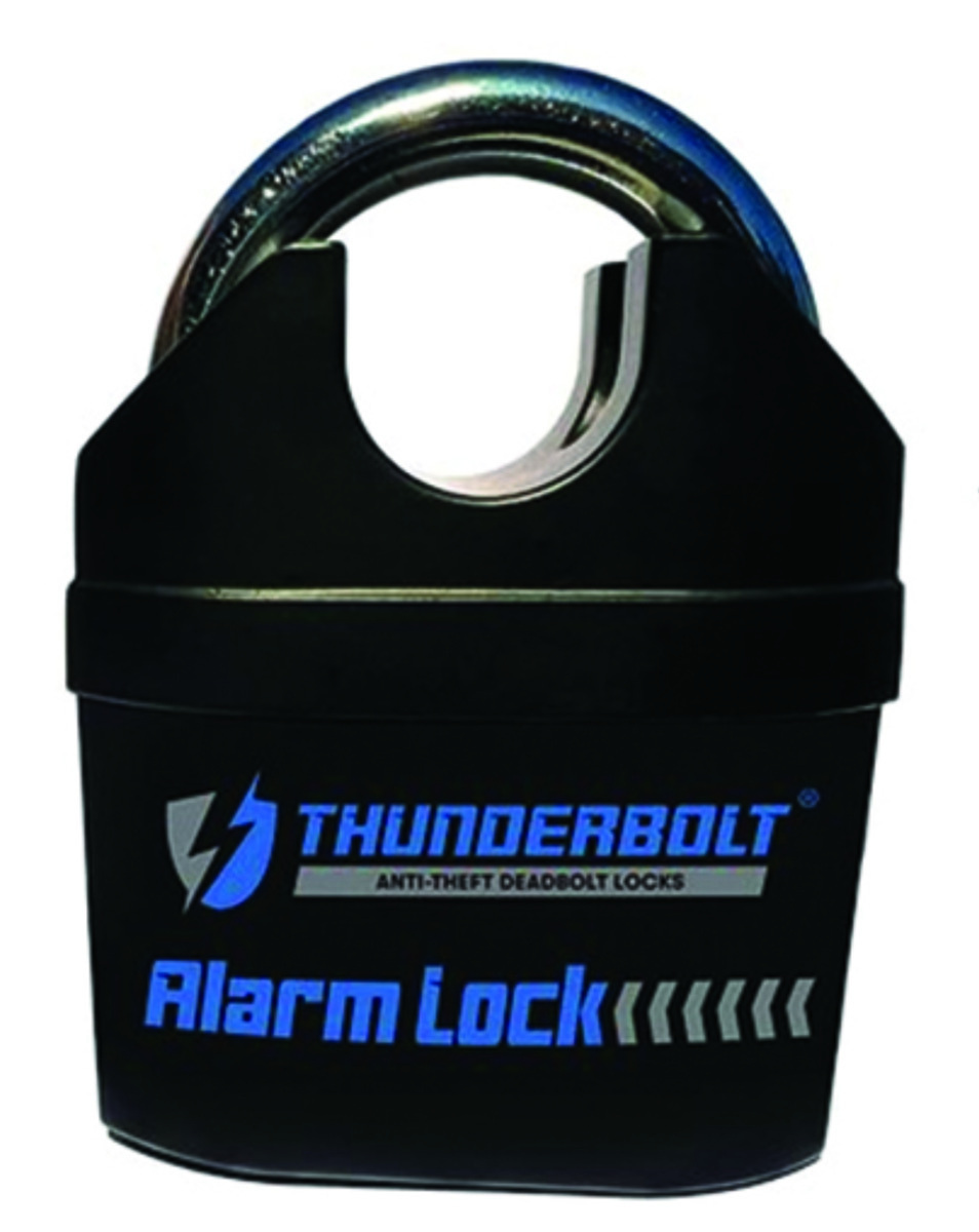 Thunderbolt locks alarm padlock