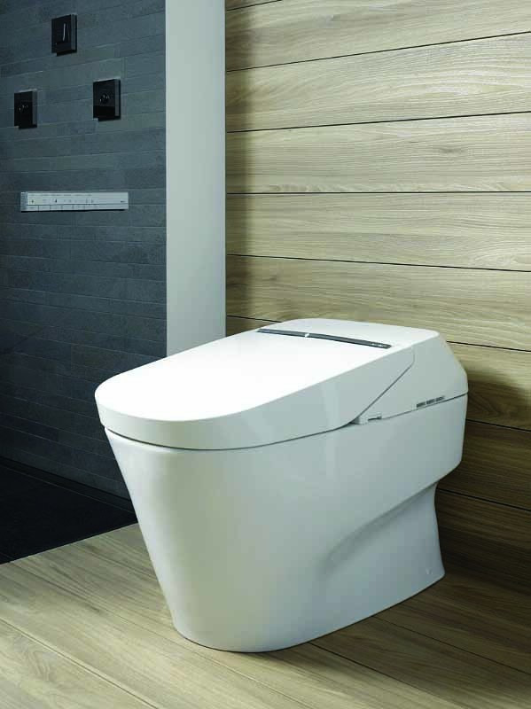 Toto intelligent, self-cleaning toilet