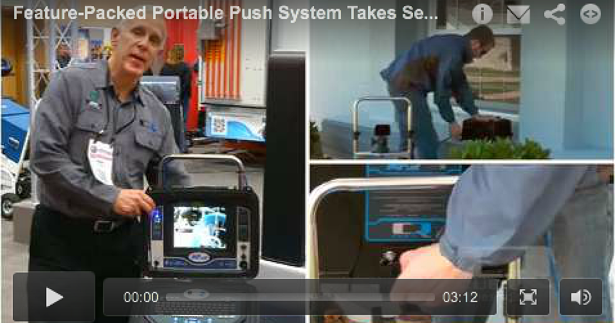 Feature-Packed Portable Push System Takes Sewer Inspections… | Plumber