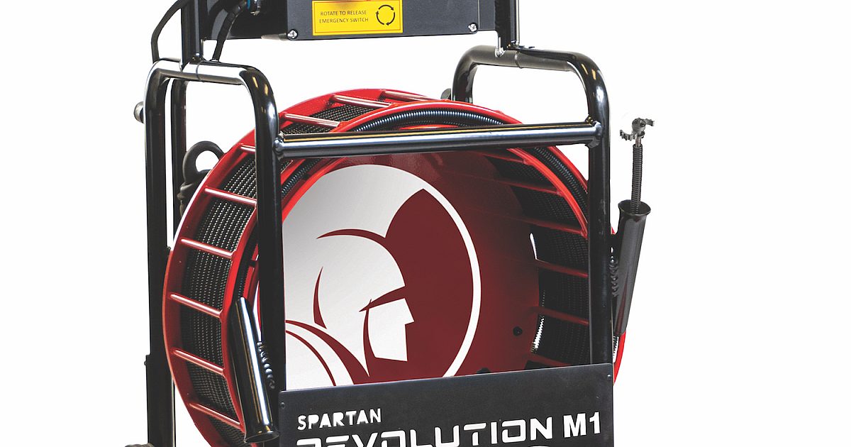 The New Spartan Revolution Drain Cleaning Machine is a Game… | Plumber