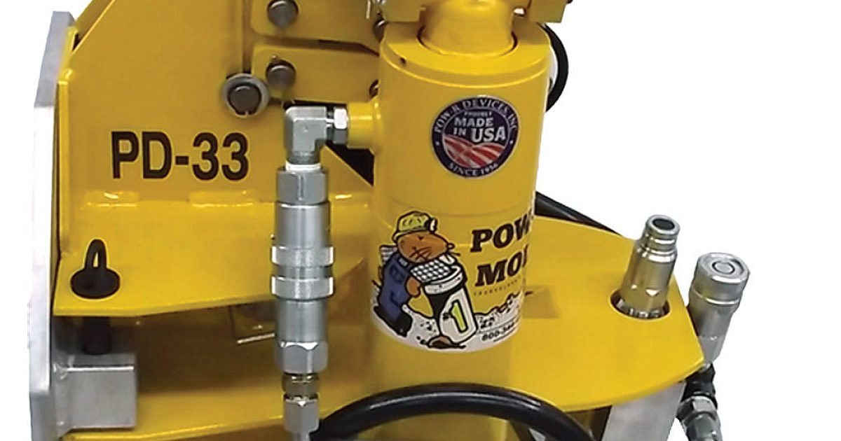 Bursting - Pow-R Mole Sales PD-33M | Plumber