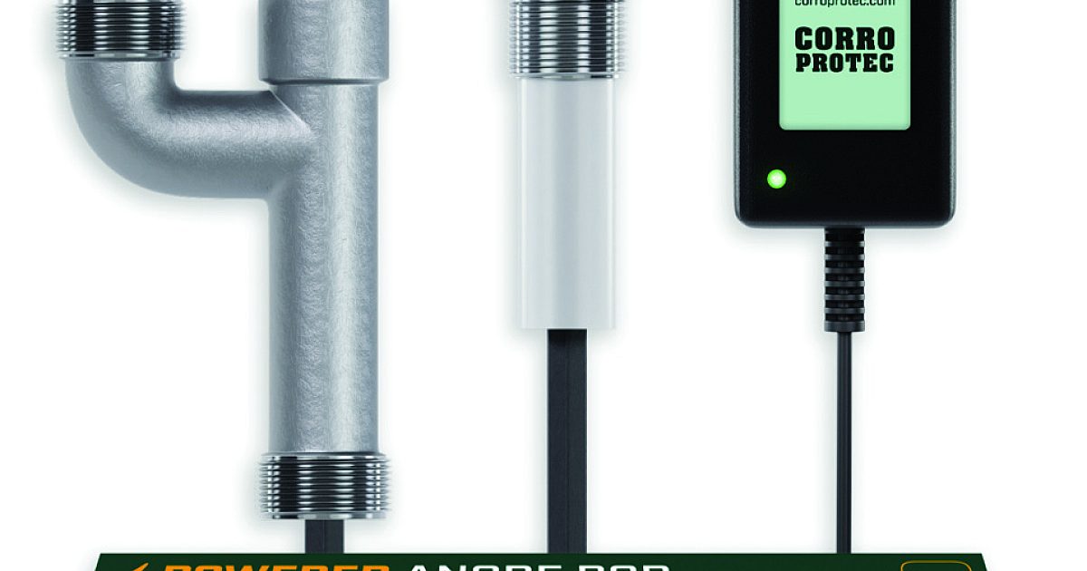 Product Spotlight: Powered anode rod can resolve smelly hot… | Plumber