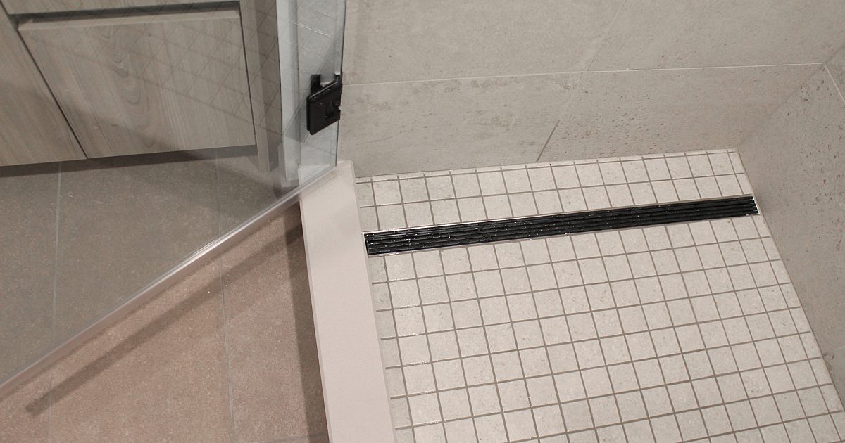 Switch to Linear Shower Drain Systems Prevents Potential… | Plumber