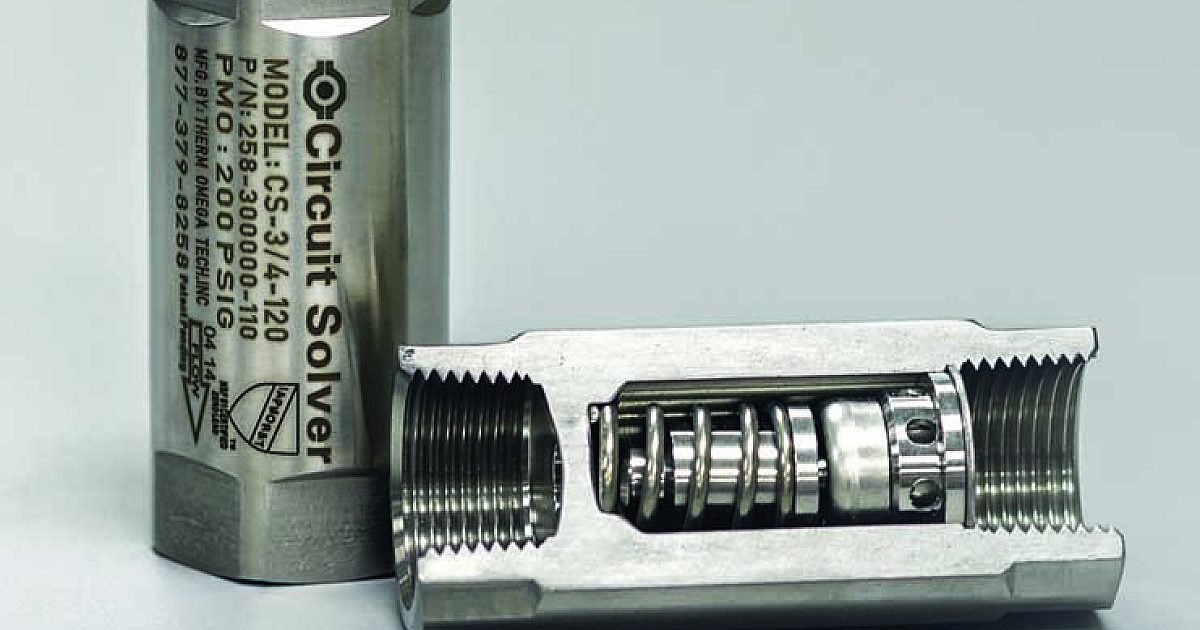 ThermOmegaTech Circuit Solver self-actuating thermostat | Plumber