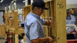 2024 Skills USA Plumbing Championship Competitor Working 768x512