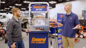 Video electric v gas jetters