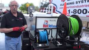 Video cold water jetting safety