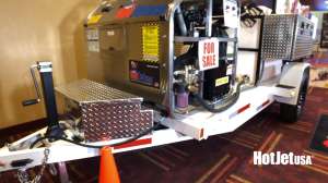 Video Hot Jet USA Single Axle Trailer