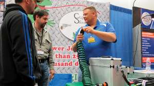 Expo spotlight bull frog