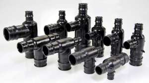 Uponor propex reducing tees