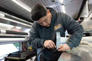 Take a Look at a Lining Truck Optimized for Efficiency