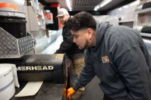 Take a Look at a Lining Truck Optimized for Efficiency