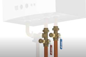 Video water heater flushing