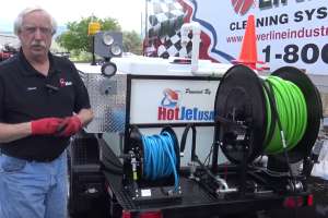 Video cold water jetting safety