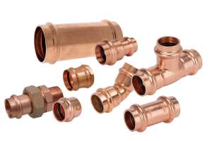 Matco copper press fittings group shot