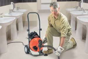 Mini Rooter XP In Use Bathroom