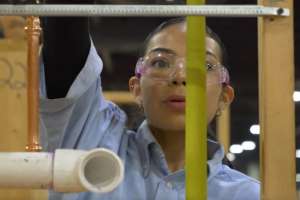 Skills USA plumbing contest