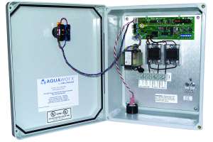 Aquaworx by infiltrator intelligent pump control panel