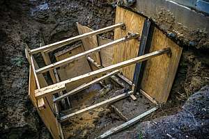 Poor Shoring Offers Little Protection from Cave-Ins
