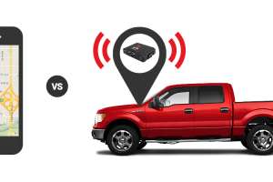 Cell phone vs vehicle tracking