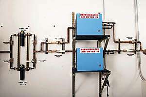 Duplex System For Medical Gas Small