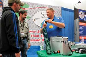 Expo spotlight bull frog