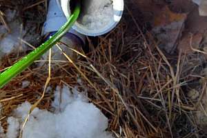 Frozen pipe