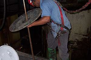 Gabriel Sylvester With Gamajet 5 At Bastrop Tank Wash
