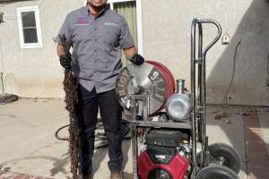 Guillermo alvarez rooter warrior with patriot 1776 hd portable jetting machine