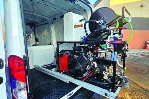 Hotjet usa slide out cold water jetter