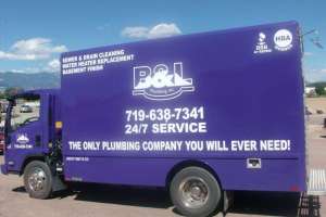 Purple Plumbing Trucks Boost Business