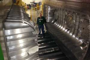 Infiltrator Largest Molding Machine