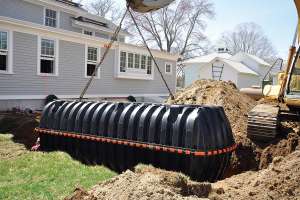 Infiltrator water technologies im series tanks