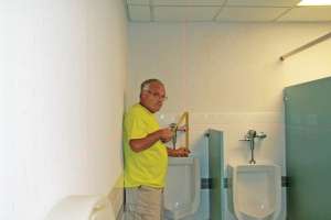 Electronic Level Helps Contractor Keep Installations Straight