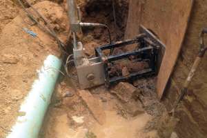 Dammed Lateral Causes Headaches for Plumber