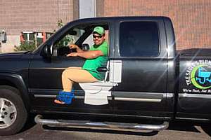 Plumber Toilet Truck Small