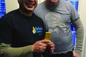 Plumbers Find Gold Bar