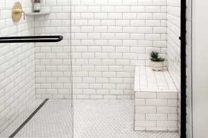 Quickdrain usa shower bench