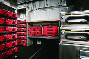 Ranger design cabinets and shelf mount