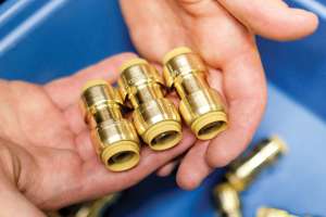 Sharkbite brass push fittings