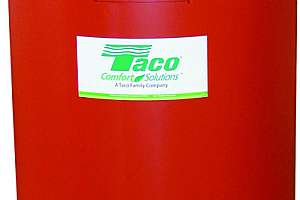 Taco flow through expansion tank