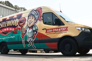 Rolling Billboard: Castlewood Plumbing - Wildwood, Missouri