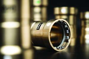 Viega megapress 1 2 to 2 inch zero lead bronze transition coupling