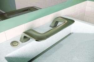 Washbar top fill multi feed soap system