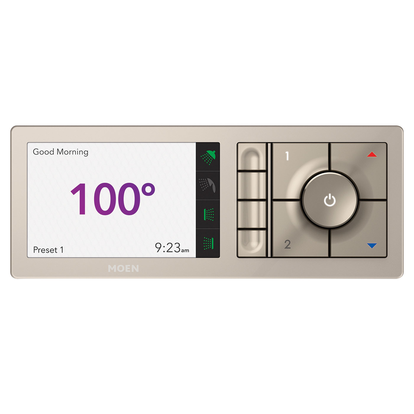 Moen Incorporated app-driven digital shower