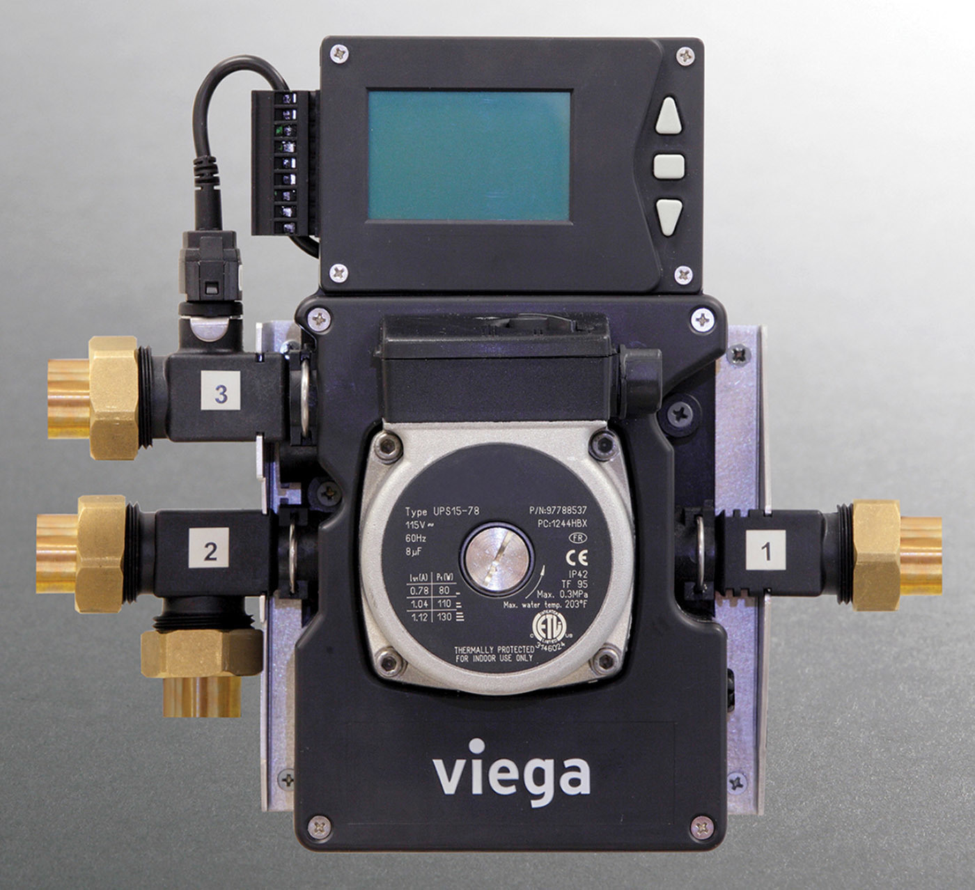 Controls/Control Panels - Viega Hydronic Mixing Block