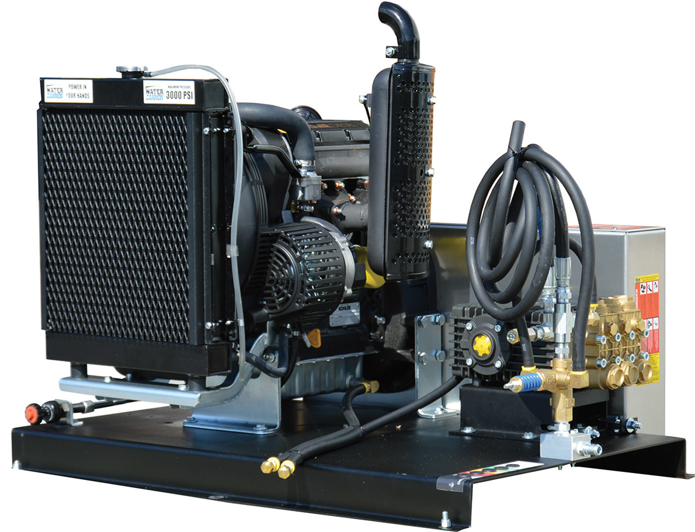 Water Cannon Inc. – MWBE skid-style pressure washer