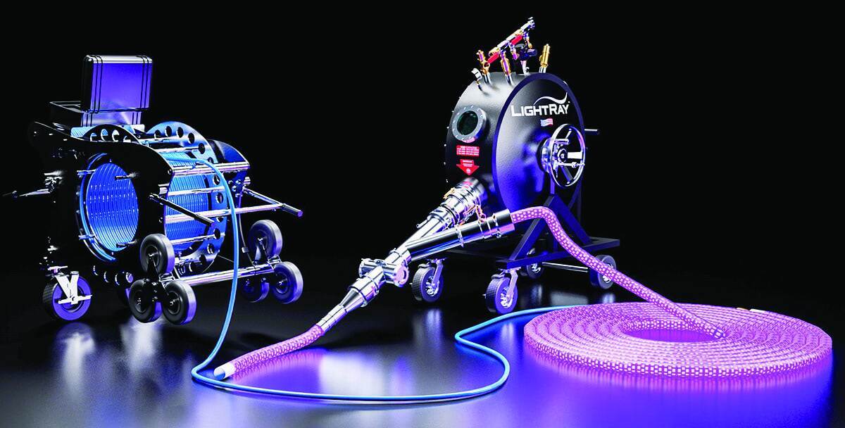 Waterline renewal technologies lightray lri system